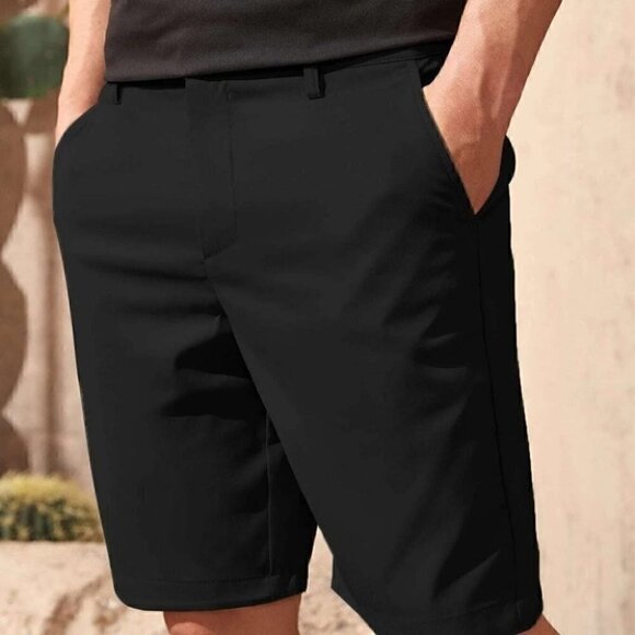 Black Mens Bermuda Short - Picture 1 of 4